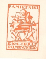 KLUKOWSKI Jan (1904-1944) - Ex libris Z. Klukowskiego. Pamiętniki.