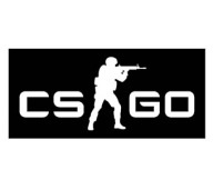 CS GO - CSGO - Naklejka 5x11cm _ OUTLET