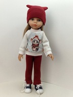 Ubranko komplet zestaw dla lalki Paola Reina 32cm dres spódniczka