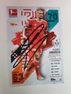 Karta topps match attax autograf Bundesliga Union Berlin Robert Andrich