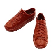 Buty dla lalki K. - Brązowe trampki !!!