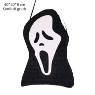 Piniata na Halloween Scream / Krzyk. Konfetti gratis.