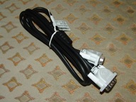 Kabel DVI-DVI do monitora 9+9+1 pin ok 1,8m czarny