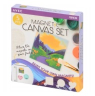 AVEC MINI Płótna MAGNETYCZNE ZESTAW 5 SZT Płótna na magnezie