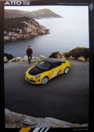 Alpine A110 Tour de Corse 75 prospekt 2022 unikat