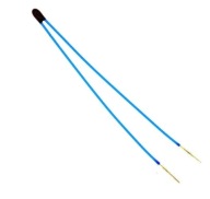 Termistor pomiarowy NTC 10 k Ohm 5% 0,05W fi 2X2 mm r-2 mm 7-4-6