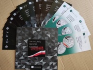 Foldery Wyklęci przez komunistów żołnierze niezłomni komplet 19 szt j.ang