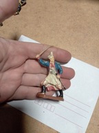 Stara Zabawka Żołnierzyk PRL Kosynier z szablą niebieski