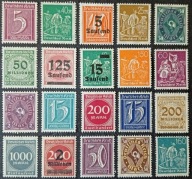 DEUTSCHES REICH - INFLACJA ** - czysty