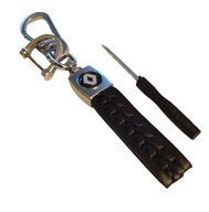 BRELOK BRELOCZEK do kluczy SMYCZKA RENAULT plecionka czarny