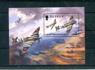 A53432)WW 2: Guernsey Bl 11**, Jagdflugzeug Supermarine Spitfire MK V