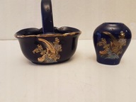 Oferta archiwalna PORCELANOWY KOSZYK WAZONIK KOBALTOWY JAPOŃSKI