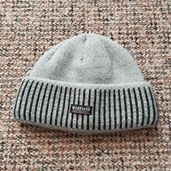 Czapka męska zimowa wełniana w kolorze szarym r. 54-55 cm