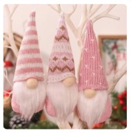 Kolorowe świąteczne krasnale