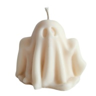 Świeca sojowa dekoracyjna Duszek duży – ręcznie robiona | Nuvia Soy