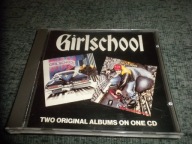 GIRLSCHOOL Demolition / Hit And Run 1ST. PRESS 1991 HEAVY Motorhead KULT