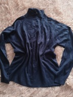 Golf damski granatowy