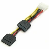 Molex na 2 x SATA kable zasilające dyski Gigabyte