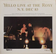 Yello – Live At The Roxy N.Y. Dec 83 Vertigo – 822 262-1