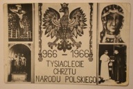 WARSZAWA 1966 - KATEDRA - 966 - 1966 TYSIĄCLECIE CHRZTU NARODU POLSKIEGO