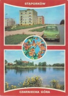 STĄPORKÓW - OSIEDLE XXX-LECIA PRL - FIAT 126P - CZARNIECKA GÓRKA - PANORAMA