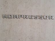 MERCEDES Emblemat SLK C-KL W203 W204 CLK W208 W209 SLK KOMPRESSOR błotnik