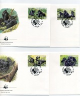 A45283)WWF-FDC Ssaki: Ruanda 1292 - 1295