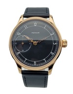 DUŻY MĘSKI ZŁOCONY NARĘCZNY ZEGAREK MOLNIJA Z LAT 60-TYCH - JEDYNY TAKI