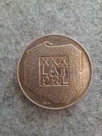 Moneta srebrna 200 zł XXX lat PRL