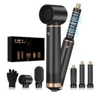 Suszarka do włosów 5w1 Lokówka Szczotka prostująca Jonizacja Końcówki Obrót