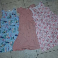 Zestaw sukienek letnich H&M r.122/128 - 34. Finał WOŚP