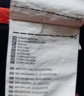 Męskie spodnie jeans 33 JOHN F. GEE zieleń/khaki