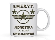 Kubek z imieniem dla emeryta pożegnanie praca na prezent zabawny