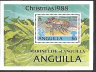 Anguilla xx Z164 fauna langusta MNH VF