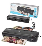 Laminator Fichero A4 266W z 5 arkuszami, szybkie nagrzewanie, biurowy