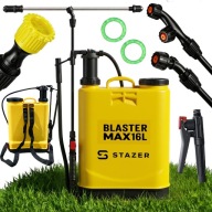 Opryskiwacz ciśnieniowy ręczny plecakowy ogrodowy wąż lanca 46-80cm 16l