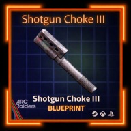 Schemat Czok do strzelby III shotgun choke blueprint III ARC Raiders