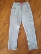 Girls spodnie dziewczece wytłaczane 128cm