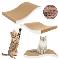 KARTONOWY TEKTUROWY DRAPAK LEGOWISKO FALA NISKI DLA KOTA 2W1 SILLKY