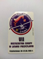 Karta telefoniczna Telekomunikacja Polska VII MISTRZOSTWA EUROPY W LATANIU