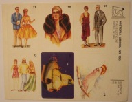 HISTORIA UBIORU 150 - PTAKI EGZOTYCZNE - PODBÓJ GŁĘBIN - NAKLEJKI