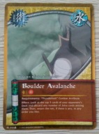 Karta Naruto CCG Jutsu Boulder Avalanche - J-310