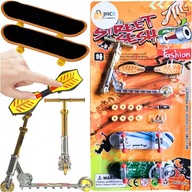 ZESTAW FINGERBOARD MINI DESKOROLKI HULAJNOGA WAVEBOARD TRIKI PALCE XXL