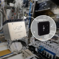 LeopardISS - element zapasowy + zdjęcie z autografem polskiego astronauty