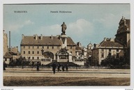 Warszawa Krakowskie Przedmieście ok.1918r. pomnik Adama Mickiewicz 305i