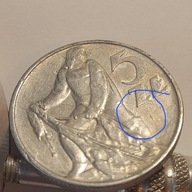 5 zł 1974 -Rybak z "trawką "i PIĘKNA .