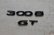 Peugeot 3008 508 308 znaczek GT.Napis.Emblemat.Tył