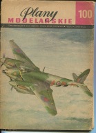 PM Plany modelarskie 100 DH 98 Mosquito