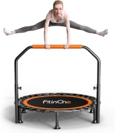 Trampolina Fitness Domowa Składana z Uchwytem 102cm do 204kg