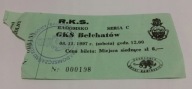 starszy bilet RKS RADOMSKO - GKS BEŁCHATÓW 1997